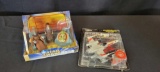 Hasbro and Estes Star Wars toys with boxes