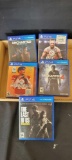 Group of (5) Playstation 4 games