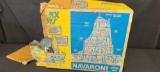Marx Navarone playset with rough box