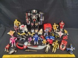 1990s Power Rangers Bandai Action Figures Vehicles Toys