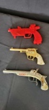 Red Ranger and Pirate blasters