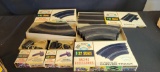 Aurora slot car 1/32 scale Speed controls, 12 inch terminal track and 2 14 inch curve track sets
