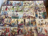 (31) cat series post cards