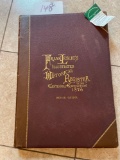 Rare leather bound 1876 Philadelphia historical register of the centennial exposition