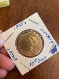 1905-s $10 gold coin