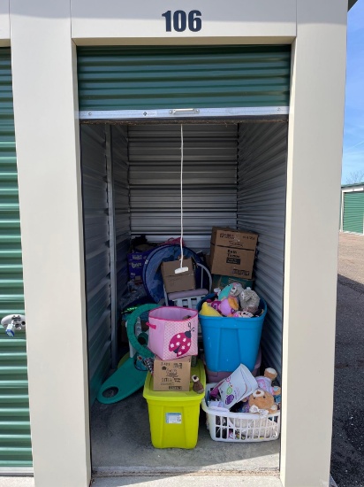 Contents Of Unpaid Storage Unit Located In East Canton Unit 106