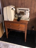 kenmore sewing machine and sewing cabinet