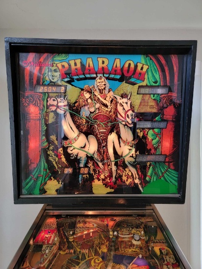 1981 Williams Pharaoh Solid State Pinball machine