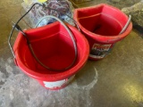 (2) Power Pail Heated Buckets