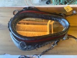 Leather Horse Collar With Mirror