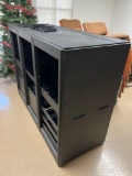 Middle Atlantic 3 rack audio system case with power strips & cover plates
