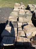 3 pallets of retaining wall