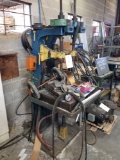 Dual sprindle drill press