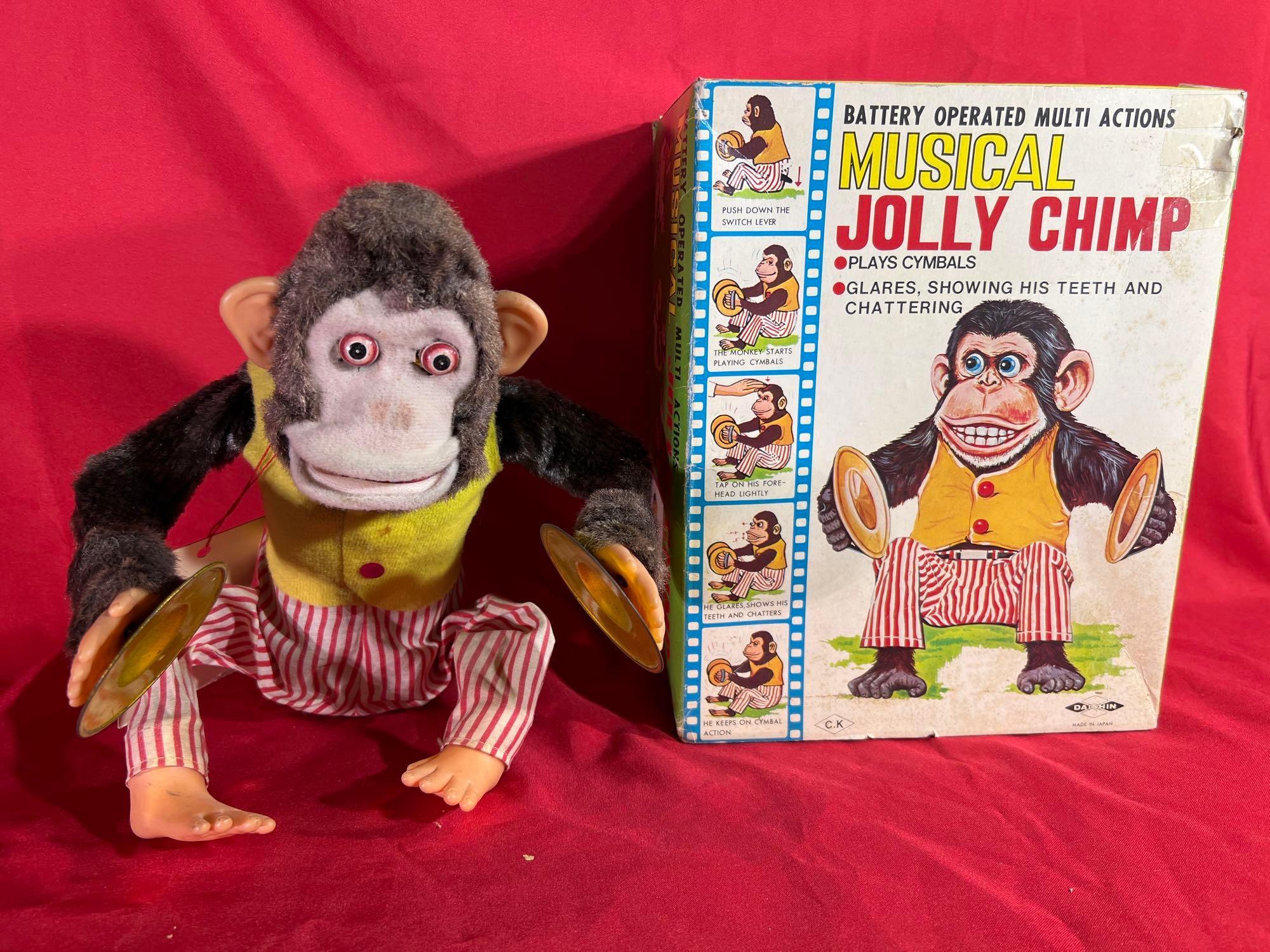 Musical Jolly Chimp by CK, with Box | Proxibid