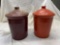 (2) Fiesta canisters