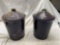 (2) Fiesta canisters
