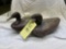 (2) Early wood duck decoys