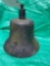 US Navy Cast Iron Bell w/ clapper