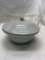 Fiesta covered casserole- discontinued color pearl gray