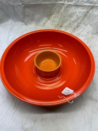 Fiesta chip & dip bowl