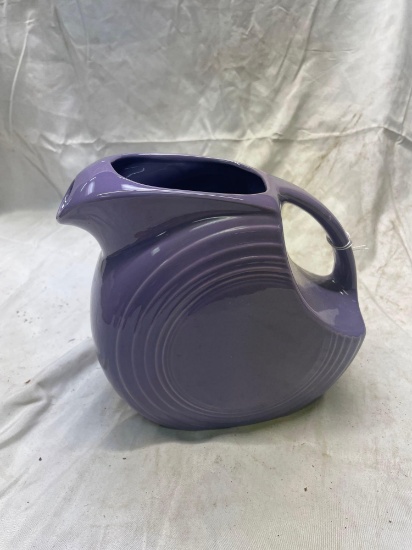 Fiesta pitcher- discontinued color lilac