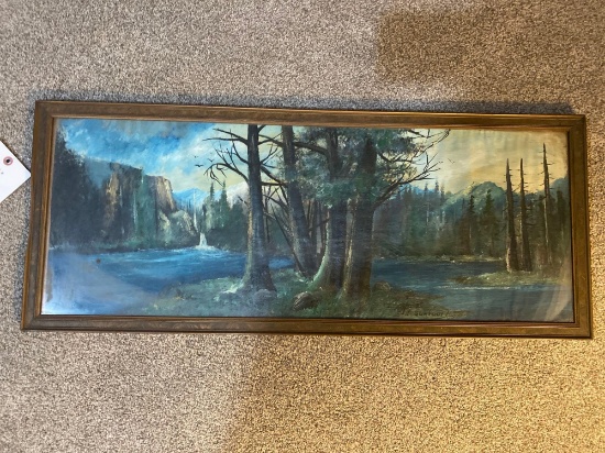 Yard Long framed print