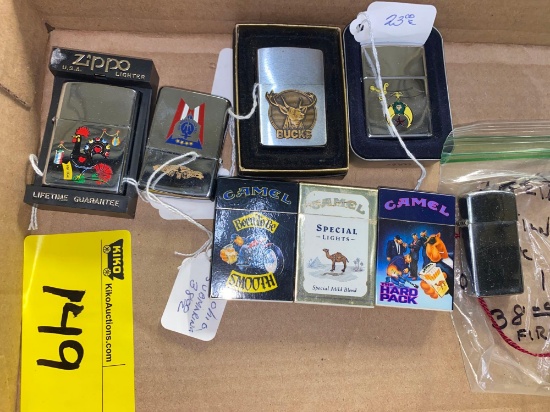 Zippos and lighters