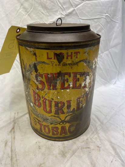 Tobacco tin