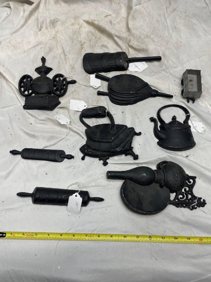 Sexton cast iron wall decorations