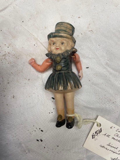 Early character- all molded and painted features