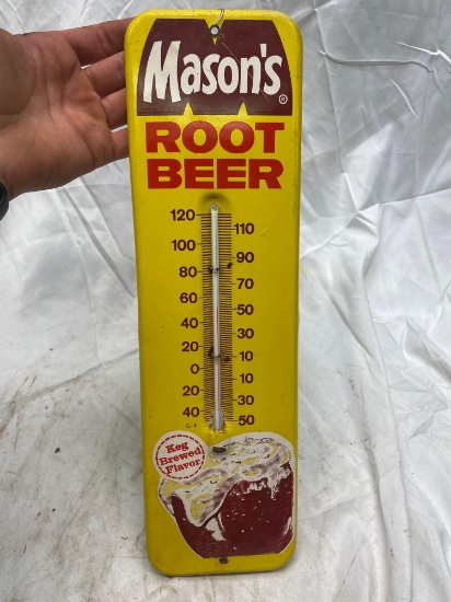 Masons root beer thermometer