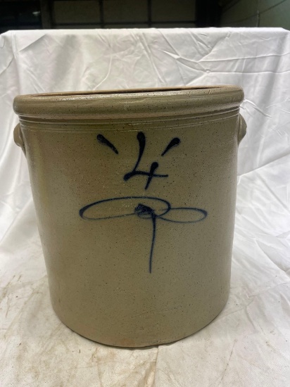 No. 4 crock with handles
