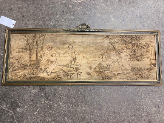 Framed Tapestry - 5 ft long