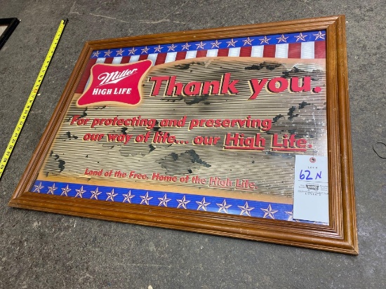 Miller High Life Sign