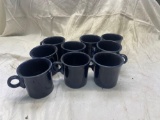 (9) Fiesta mugs