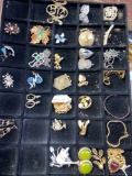 Assorted Vintage Jewelry and pins