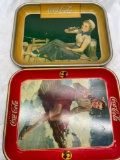 (2) 1940?s Coca Cola tins
