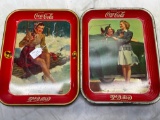 (2) 1940?s Coca Cola tins