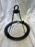 Cast iron buggy whip holder