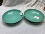 Fiesta bowls- discontinued color sea mist