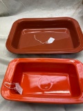 Fiesta baking dishes