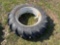 (1) 13.6-28 mounted tire