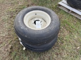 (2) New 11L-15 Firestone mounted tires