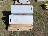 Pair New Flat Top Fenders for IH