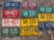 (11) Vintage License Plates From 1960s and 1970s