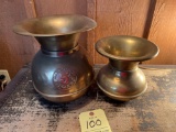 Vintage Brass Spittoons