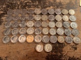 (52) Kennedy Half Dollars, Mostly 1960s and 70s