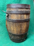 Vintage Barrel with Crack