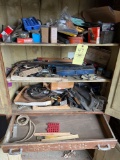 Contents of Cabinets, Tools and Hardware