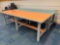 industrial tables 8 feet long bid x 2